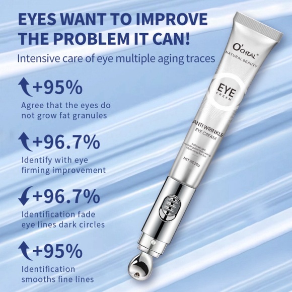Retinol Eye Cream With Electric Massage Anti-Wrinkle for Puffiness & Bags - Picture 7 of 11